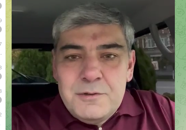 Казбек Коков. Стоп-кадр видео из его ТГ-канала от 06.11.22, https://t.me/Kokov_Kazbek/1200 Казбек Коков. Стоп-кадр видео из его ТГ-канала от 06.11.22, https://t.me/Kokov_Kazbek/1200