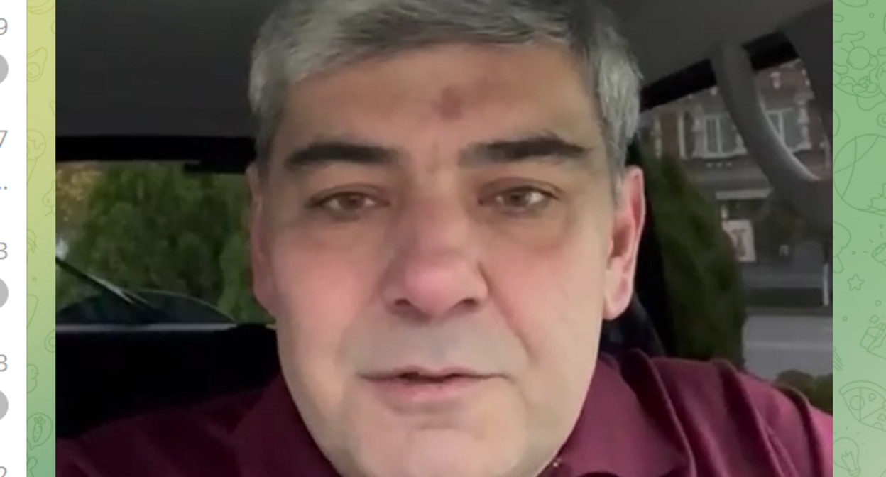 Казбек Коков. Стоп-кадр видео из его ТГ-канала от 06.11.22, https://t.me/Kokov_Kazbek/1200 Казбек Коков. Стоп-кадр видео из его ТГ-канала от 06.11.22, https://t.me/Kokov_Kazbek/1200