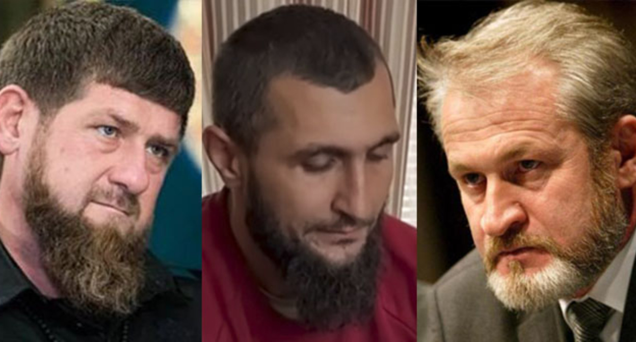 Рамзан Кадыров, Киргиз Мусиханов и Ахмед Закаев (слева направо). Коллаж "Кавказского узла". Скриншот видео https://www.youtube.com/watch?v=BluFeJbESTE Фото: Грозный Информ https://www.grozny-inform.ru Рамзан Кадыров, Киргиз Мусиханов и Ахмед Закаев (слева направо). Коллаж "Кавказского узла". Скриншот видео https://www.youtube.com/watch?v=BluFeJbESTE Фото: Грозный Информ https://www.grozny-inform.ru