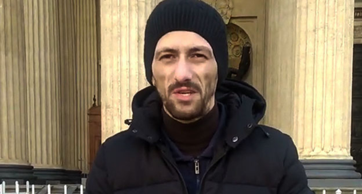 Вадим Чельдиев. Скриншот видео https://www.newsru.com/russia/28may2020/nosetiariots.html# Вадим Чельдиев. Скриншот видео https://www.newsru.com/russia/28may2020/nosetiariots.html#