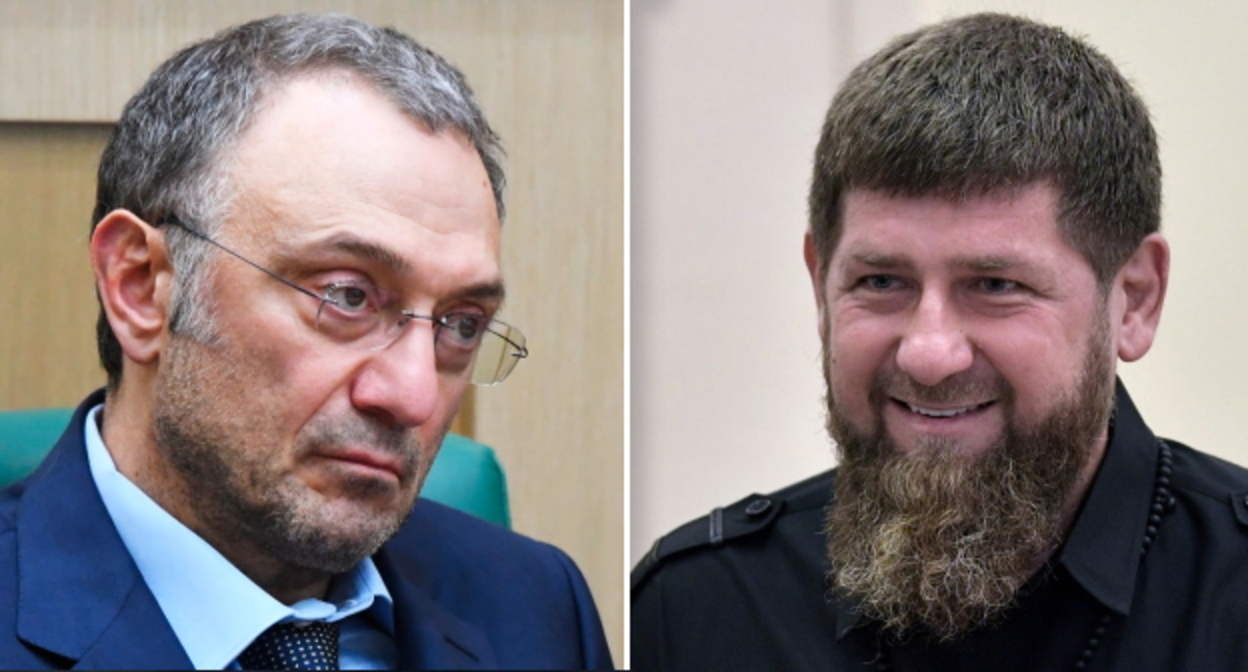 Сулейман Керимов и Рамзан Кадыров, фото: пресс-служба СФ РФ, https://chechnyatoday.com, коллаж "Кавказского узла". Сулейман Керимов и Рамзан Кадыров, фото: пресс-служба СФ РФ, https://chechnyatoday.com, коллаж "Кавказского узла".