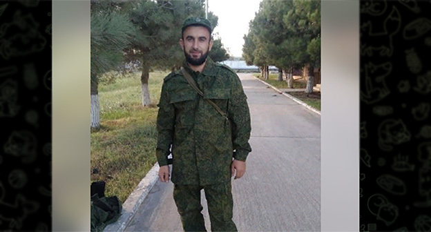 Альберт Сефербеков. Фото https://t.me/mo_khivskiy/2112