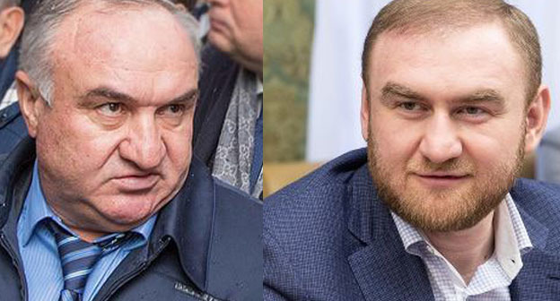 Рауль (слева) и Рауф Арашуковы. Коллаж "Кавказского узла". Фото пресс-службы Совета Федерации и пресс-службы "Ставрополькрайгаз" Рауль (слева) и Рауф Арашуковы. Коллаж "Кавказского узла". Фото пресс-службы Совета Федерации и пресс-службы "Ставрополькрайгаз"