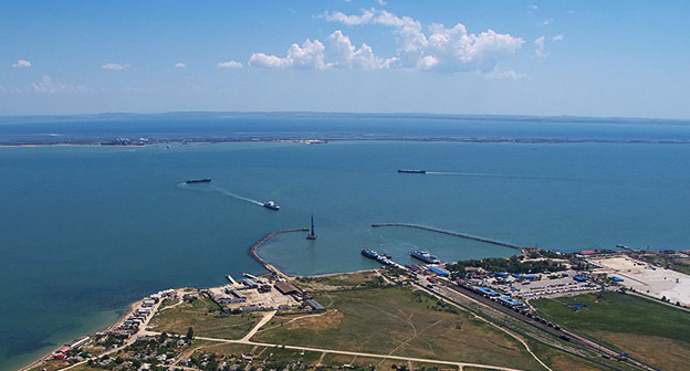 Керченская переправа. Фото: Solundir https://ru.wikipedia.org Керченская переправа. Фото: Solundir https://ru.wikipedia.org