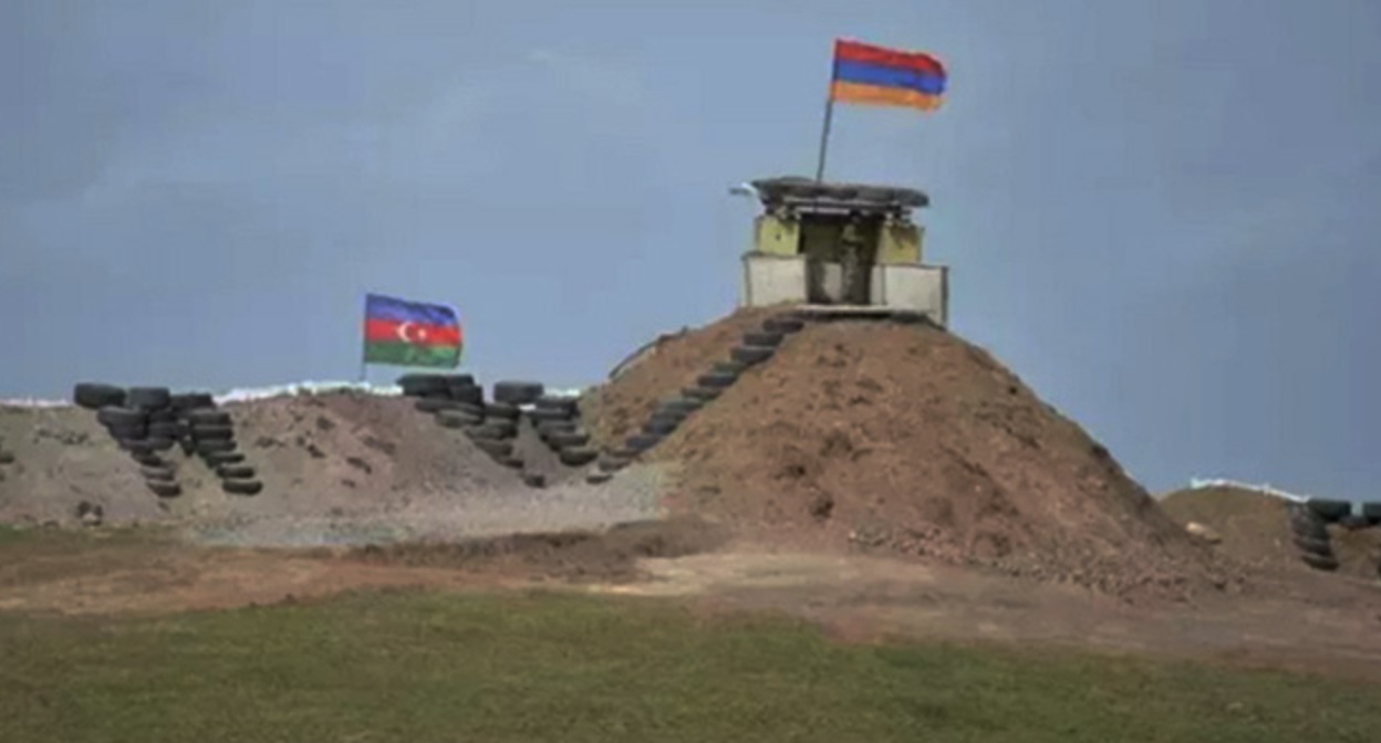 На линии соприкосновения. Фото: Аппарат Президента Республики Армения На линии соприкосновения. Фото: Аппарат Президента Республики Армения