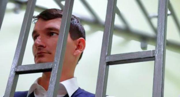 Александр Валов в суде. Сочи, 2018 год. Фото Светланы Кравченко для "Кавказского узла". Александр Валов в суде. Сочи, 2018 год. Фото Светланы Кравченко для "Кавказского узла".