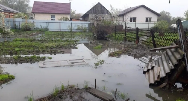 Залитый водой Батайск, фото: bataysk-gorod.ru Залитый водой Батайск, фото: bataysk-gorod.ru