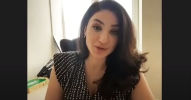 Диана Ципинова. Скриншот видео 
Совет молодых адвокатов Московской области https://www.youtube.com/watch?v=tyhDZqaCy5I