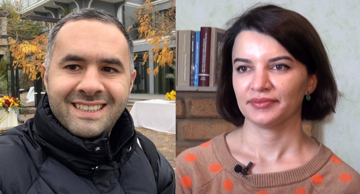 Ульви Гасанли, фото: https://tlgrm.ru/channels/@Bagramyan26/54388, Севиндж Вагифгызы, кадр видео Amerikanın Səsi / YouTube www.youtube.com/watch?v=MXAHM9xLj6Y Коллаж "Кавказского узла".
