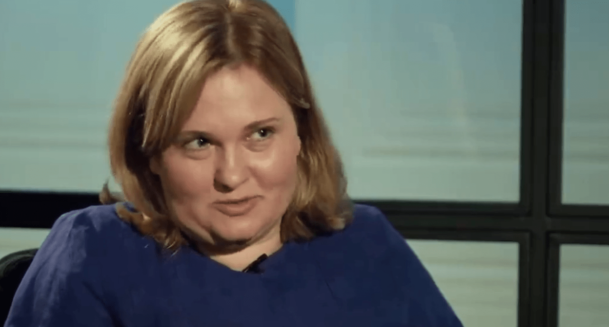 Елена Милашина. Стоп-кадр видео из Telegram-канала "Кровавая барыня" от 24.01.22, https://t.me/bloodysx/15734.