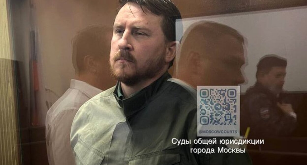 Алексей Копайгородский в зале суда. Фото: t.me/moscowcourts