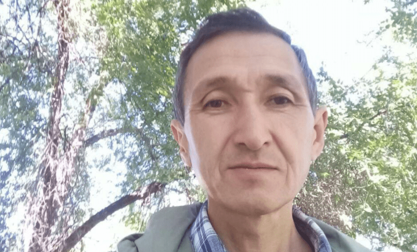 Руслан Нурушев. Скриншот фото из Telegram-канала "Свободу Руслану Нурушеву", https://t.me/freeruslannurushev/10.