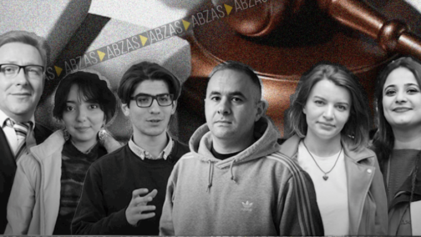 Журналисты Abzas Media. Фото: https://toplummedia.tv/siyaset/pspan-stylefont-size18pxspan-stylefont-familytimes-new-romantimesserifstrongldquoabzas-mediardquo-isinin-baslamasindan-1-il-oumltuumlrstrongspanspanp Журналисты Abzas Media. Фото: https://toplummedia.tv/siyaset/pspan-stylefont-size18pxspan-stylefont-familytimes-new-romantimesserifstrongldquoabzas-mediardquo-isinin-baslamasindan-1-il-oumltuumlrstrongspanspanp