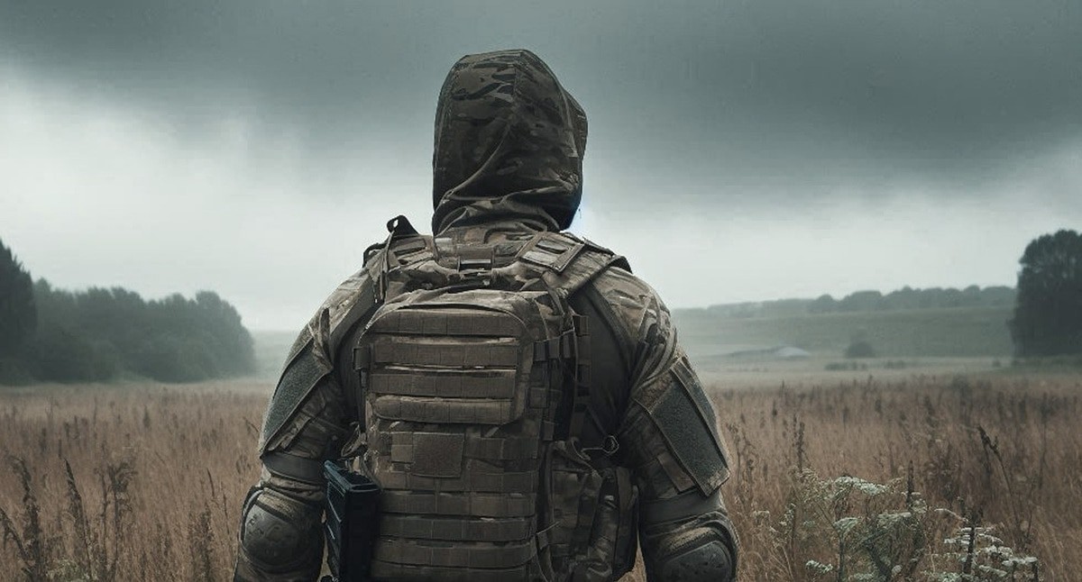 Военнослужащий. Иллюстрация создана "Кавказским узлом" с помощью ИИ в программе Copilot