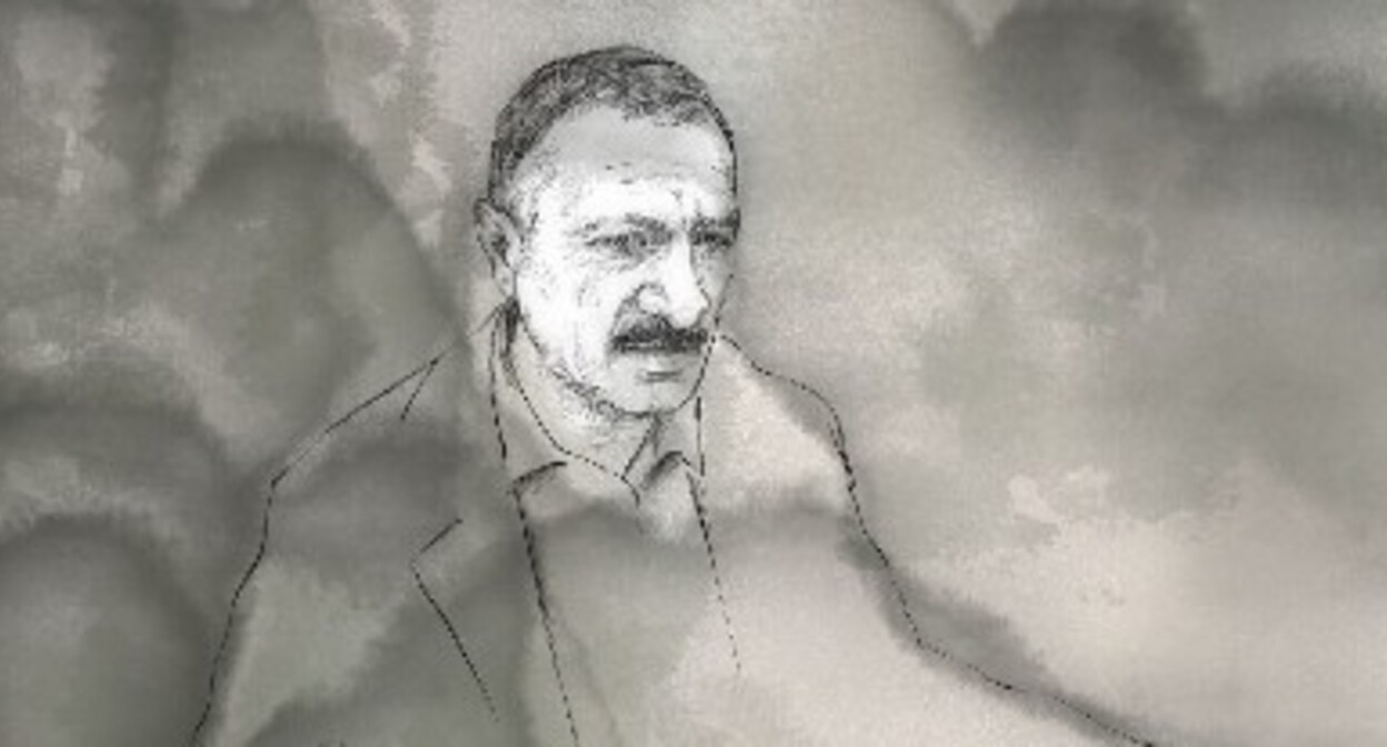 Тофиг Ягублу. Скриншот из телеграм-канала Meydan TV https://t.me/meydantv/12111