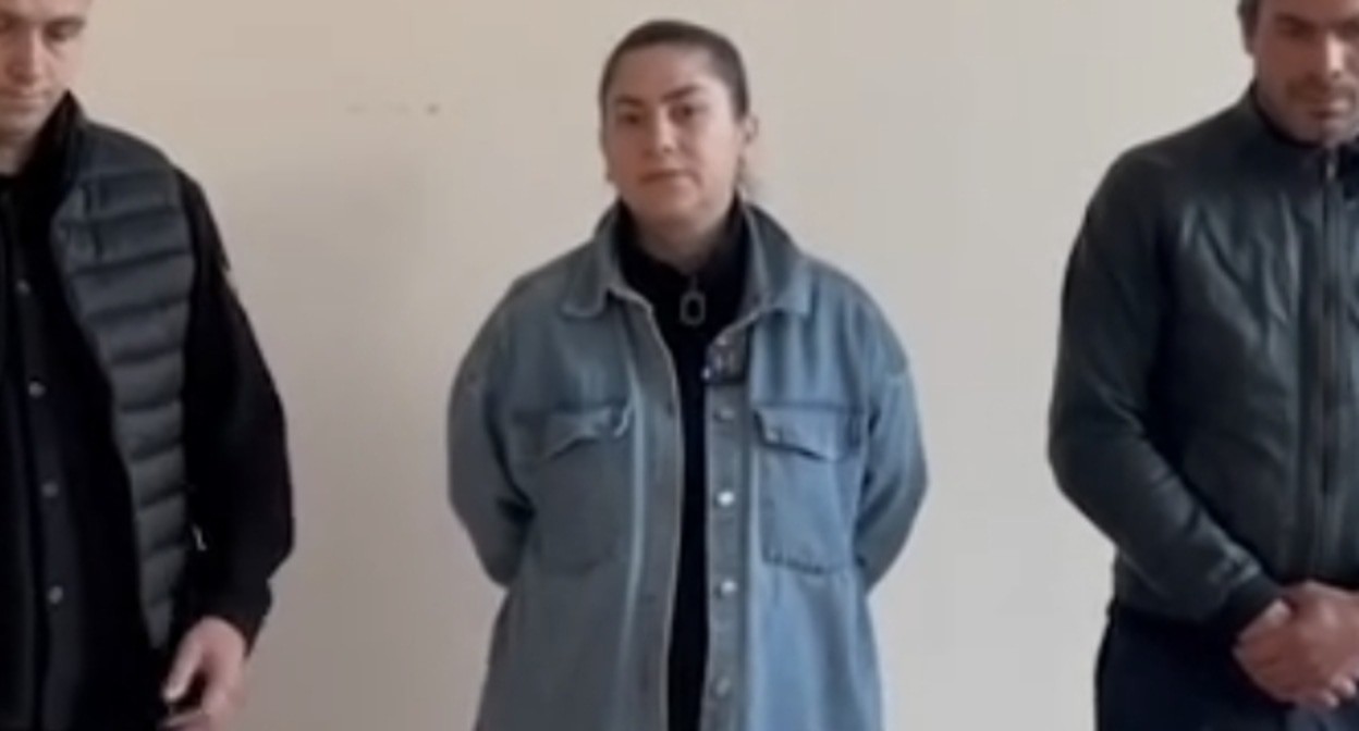 Ирина Мамитова. Кадр видеообращения к Александру Бастрыкину, 2 мая 2025 года.