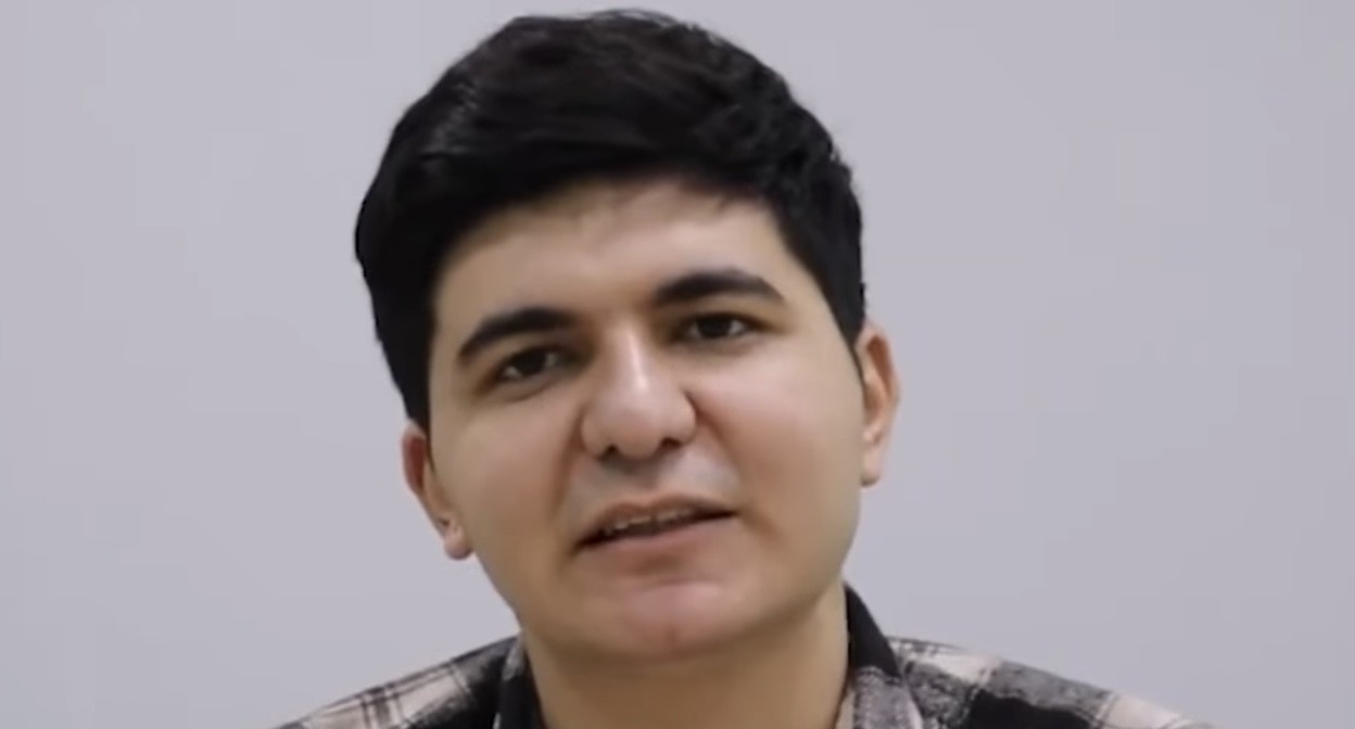 Ахмед Мамедли. Кадр видео Toplum TV / YouTube