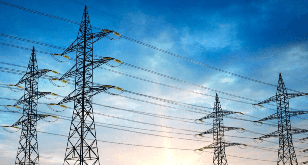 Высоковольтная линия электропередачи. Скриншот публикации телеграм-канала "Республика", https://t.me/respublicaabh/12116.