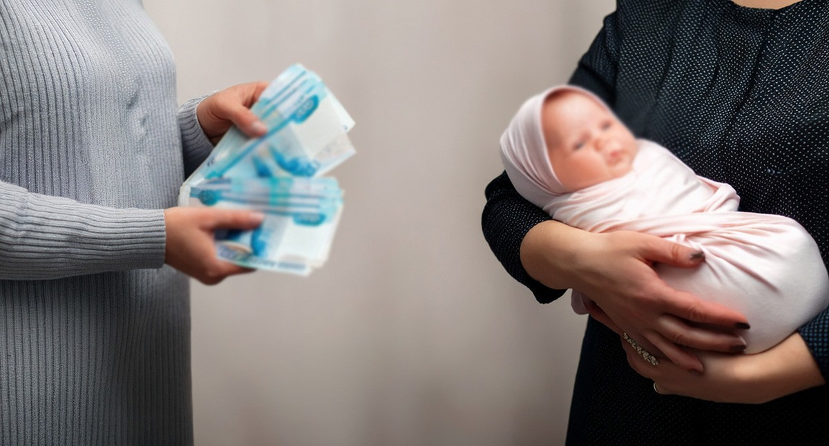 Продажа ребенка. Иллюстрация создана "Кавказским узлом" с помощью ИИ в программе Photoshop