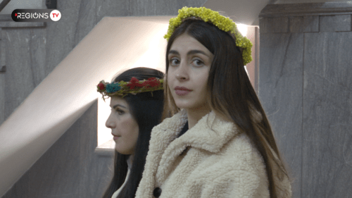 Девушки из церковного хора. Фото Regions TV.