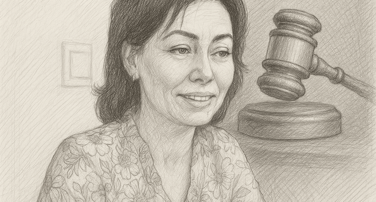 Гузель Касимова. Иллюстрация создана «Кавказским узлом» с помощью ИИ в программе Copilot