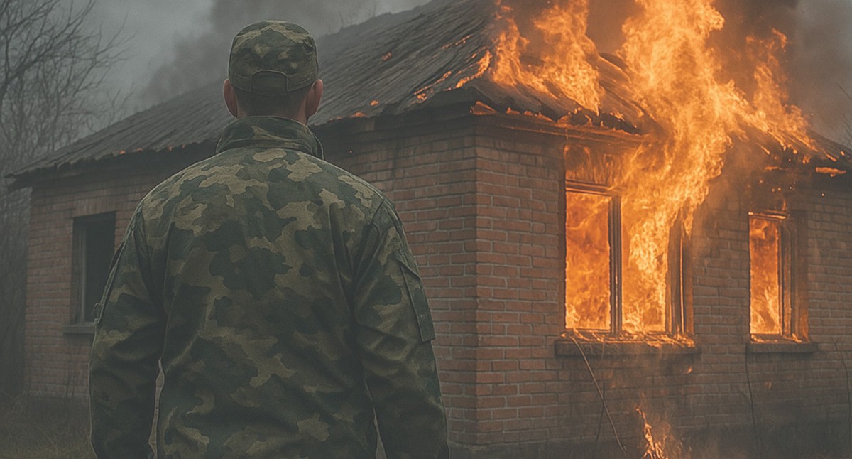 Военный на СВО. Иллюстрация создана "Кавказским узлом" с помощью ИИ в программе Copilot
