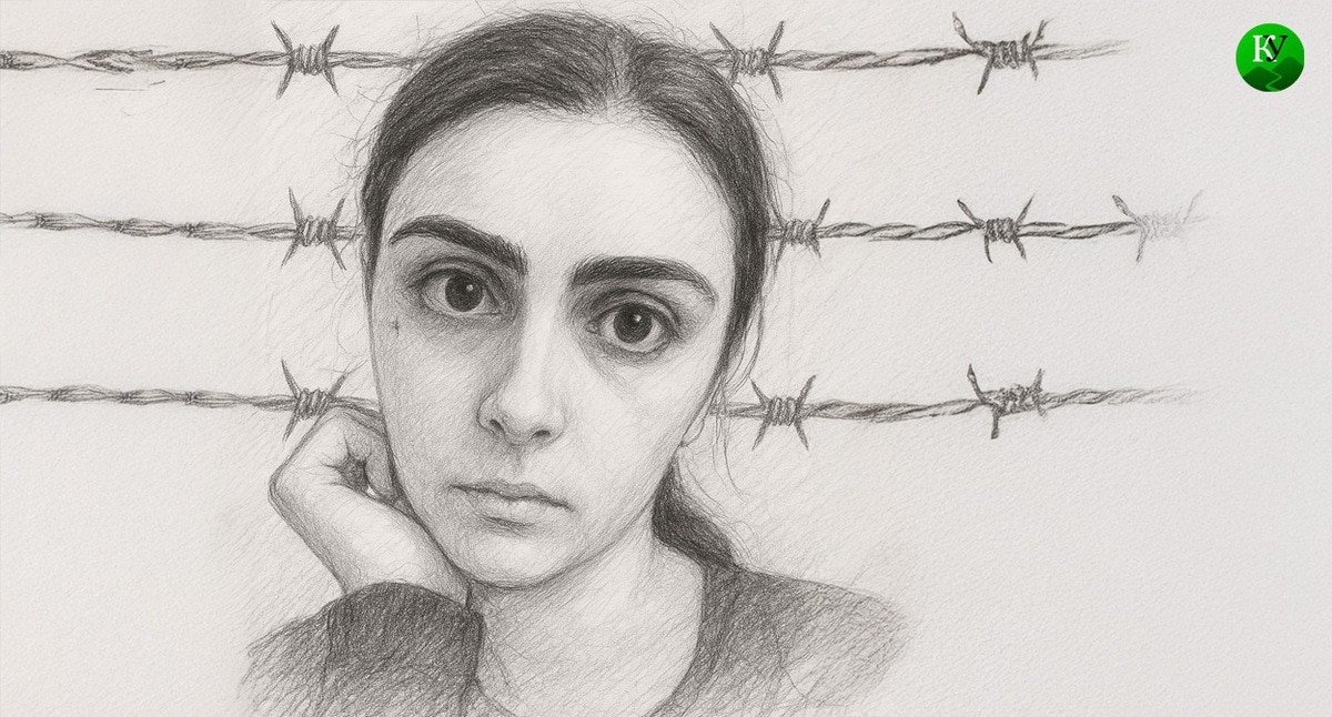 Улькер Гашимова. Иллюстрация создана «Кавказским узлом» с помощью ИИ в программе Copilot