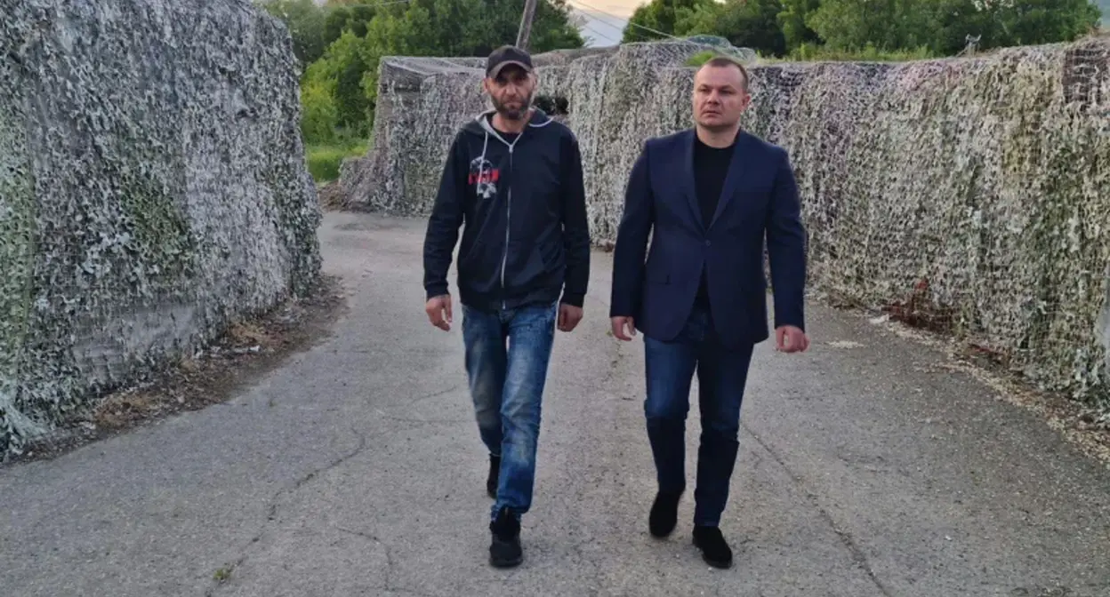 Георгий Болоташвили (слева). Фото: https://www.interpressnews.ge