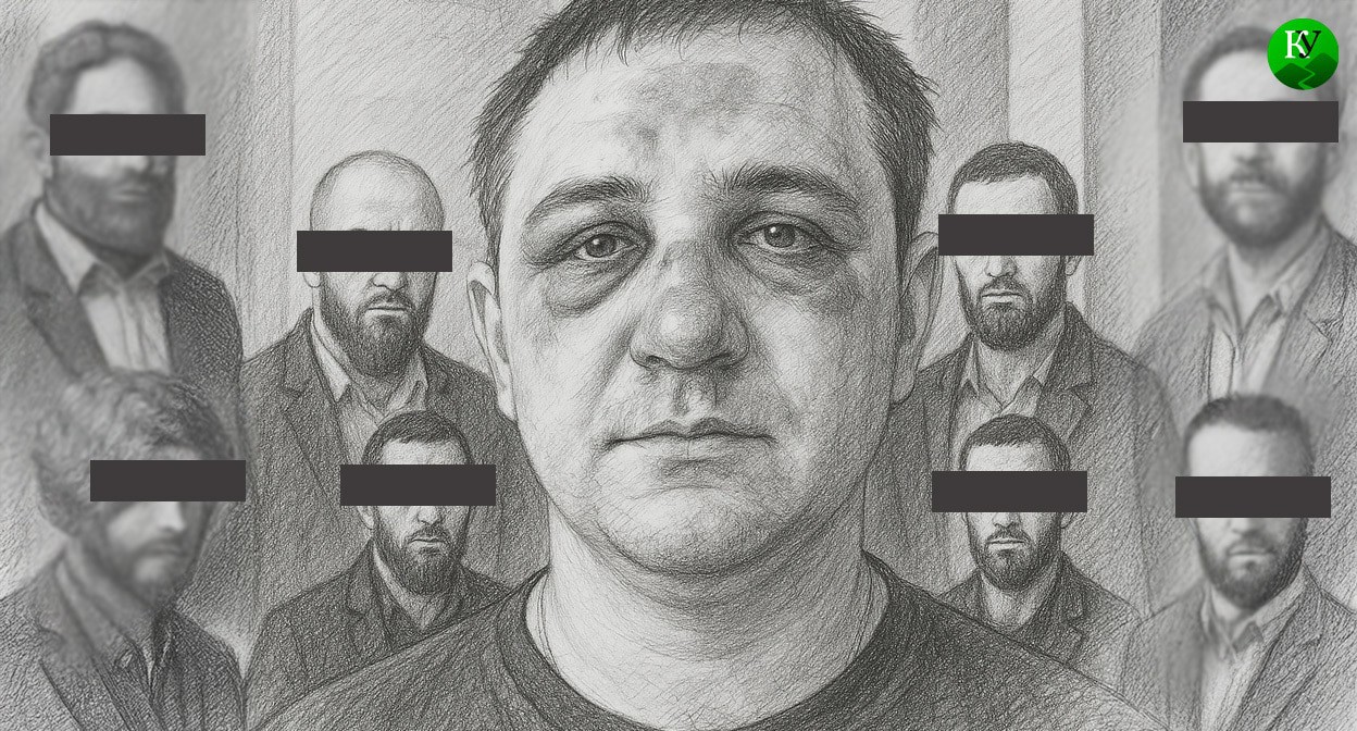 Арег Щепихин. Иллюстрация создана «Кавказским узлом» с помощью ИИ в программе Copilot