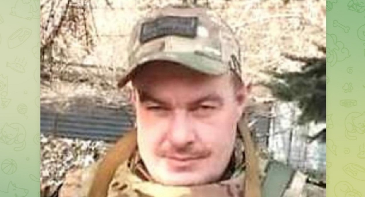 Сергей Ганькин. Скриншот публикации администрации Черноярского района https://t.me/admchern