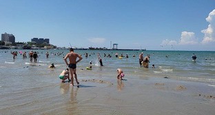 Пляж в Анапе. Фото Иолины Грибковой, 