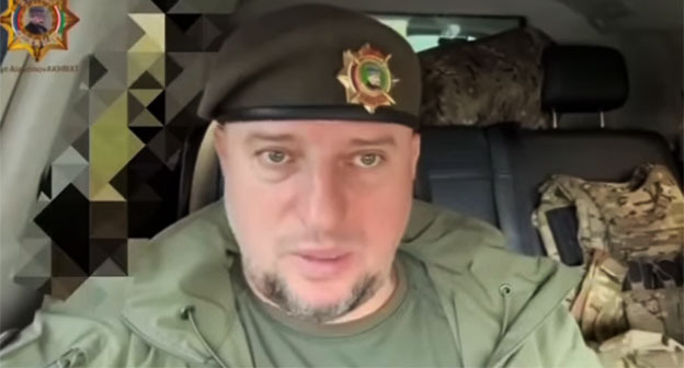 Апти Алаудинов. Скриншот видео https://www.instagram.com/reel/DK18jZ0oDH2/