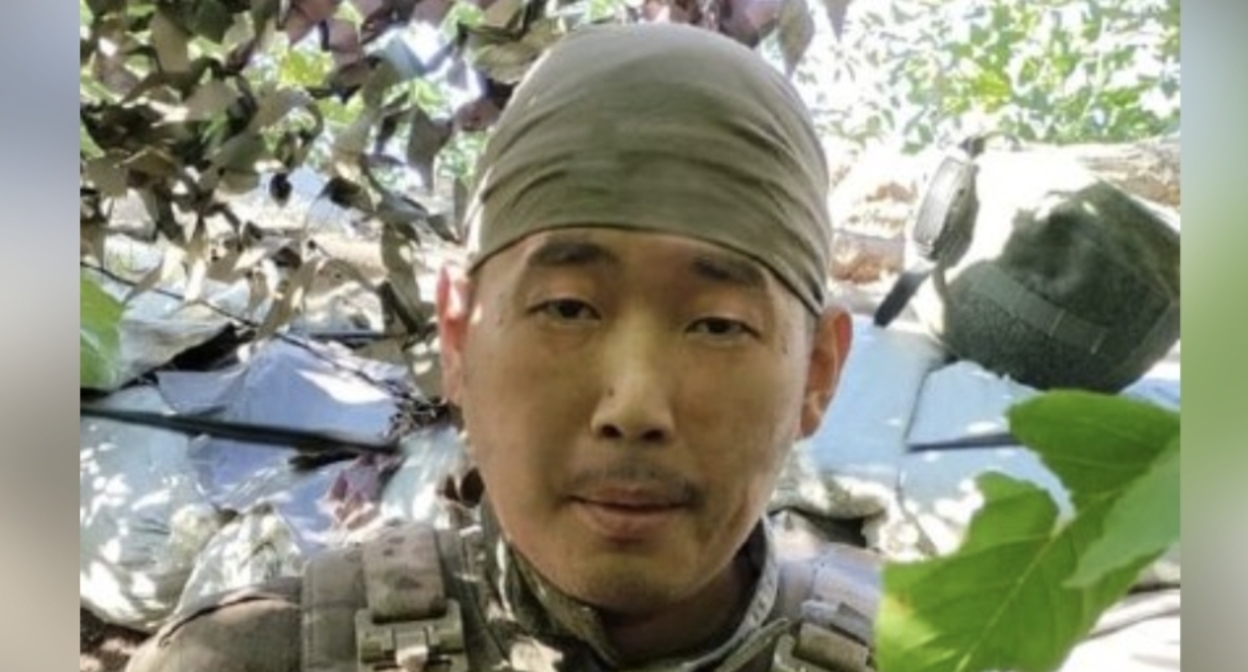 Церен Убушаев. Фото: администрация Лаганского района. 