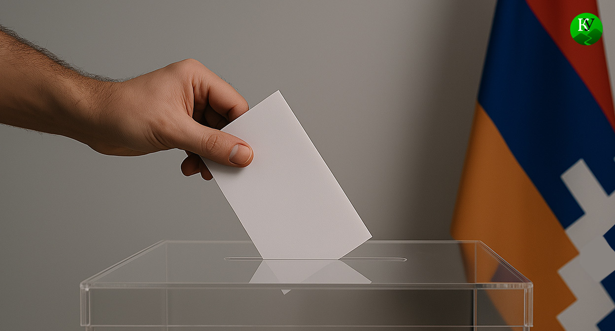 Выборы. Иллюстрация создана «Кавказским узлом» с помощью ИИ в программе Copilot