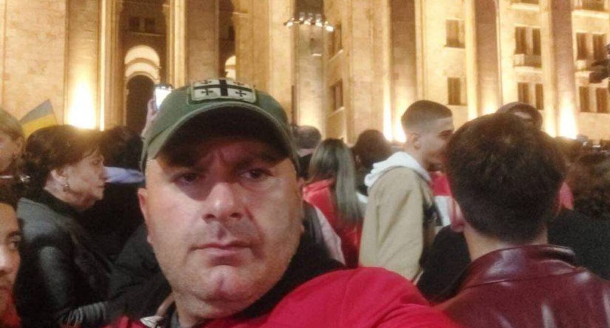 Ираклий Хуфения. Фото: https://newdosh.media/news/v-rossii-budut-sudit-gruzinskogo-oppozicionera-podderzivausego-ukrainu