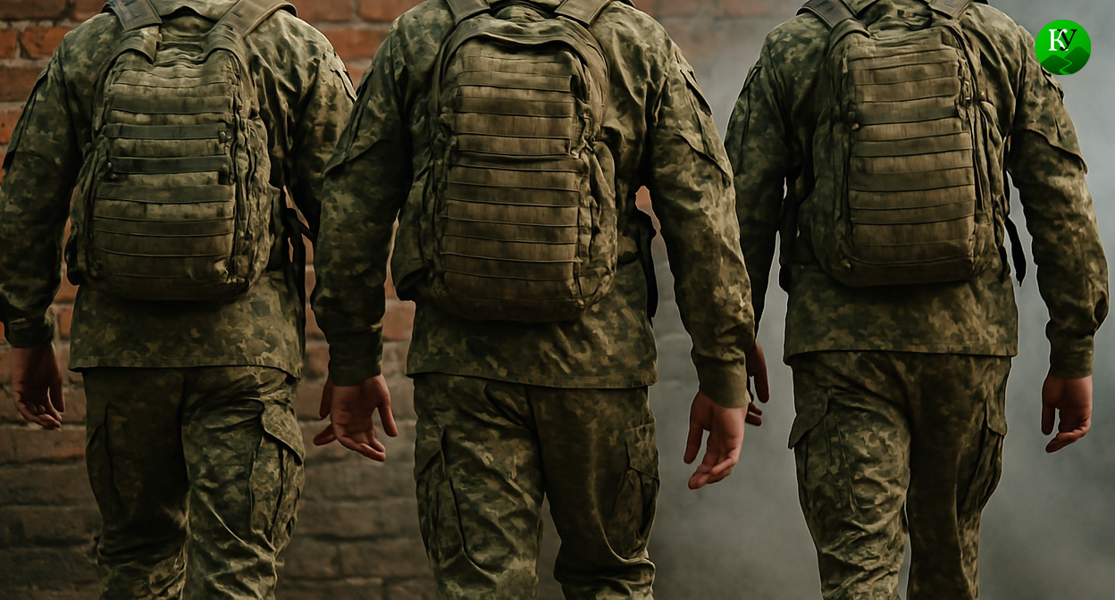 Военные на СВО. Иллюстрация создана "Кавказским узлом" с помощью ИИ в программе Copilot