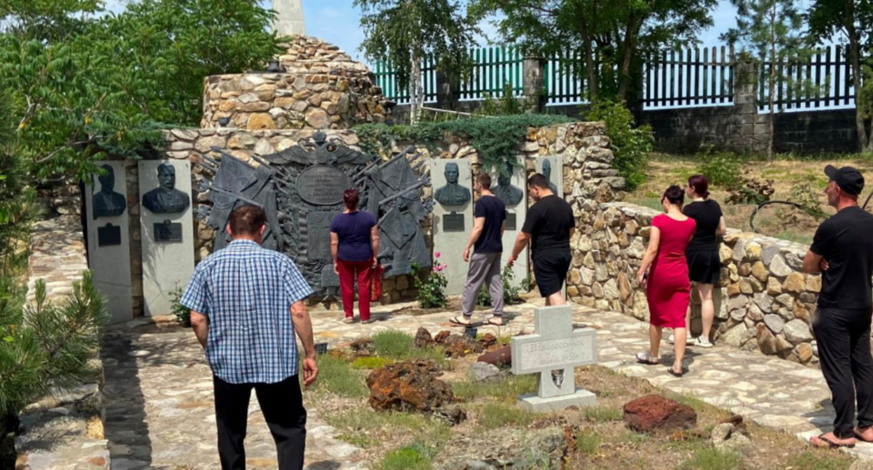 Музей в станице Еланской. Скриншот фото из Telegram-канала Владимир Мелихова от 11.07.25, https://t.me/melihov_elan_kazak/318