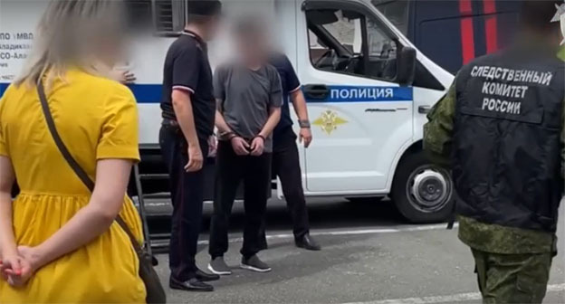 Два подростка из Северной Осетии обвинены в подготовке атаки на силовиков. 18 июля 2025 г. Скриншот видео t.me/sledcom_press