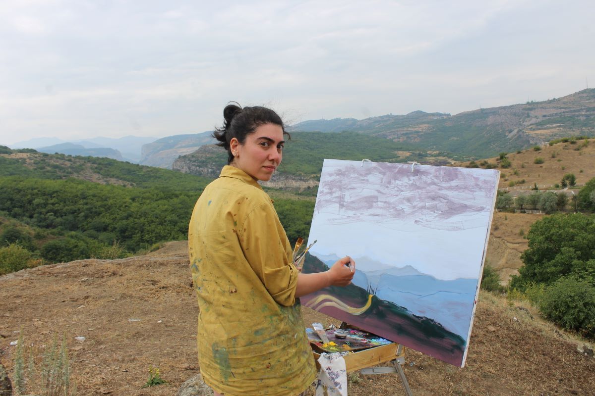 Пятый Международный симпозиум живописи "Цвета Дизака" в Армении. Фото: https://step1.am/ru/2025/08/05/31413/