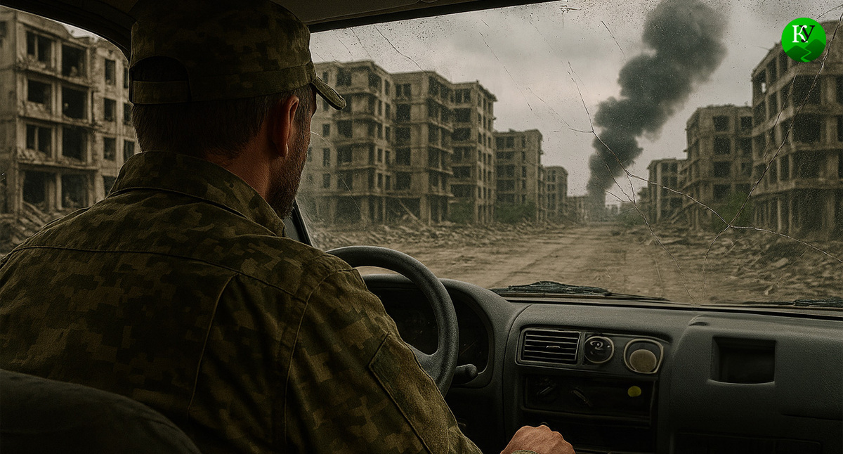 Военный на СВО. Иллюстрация создана «Кавказским узлом» с помощью ИИ в программе Copilot