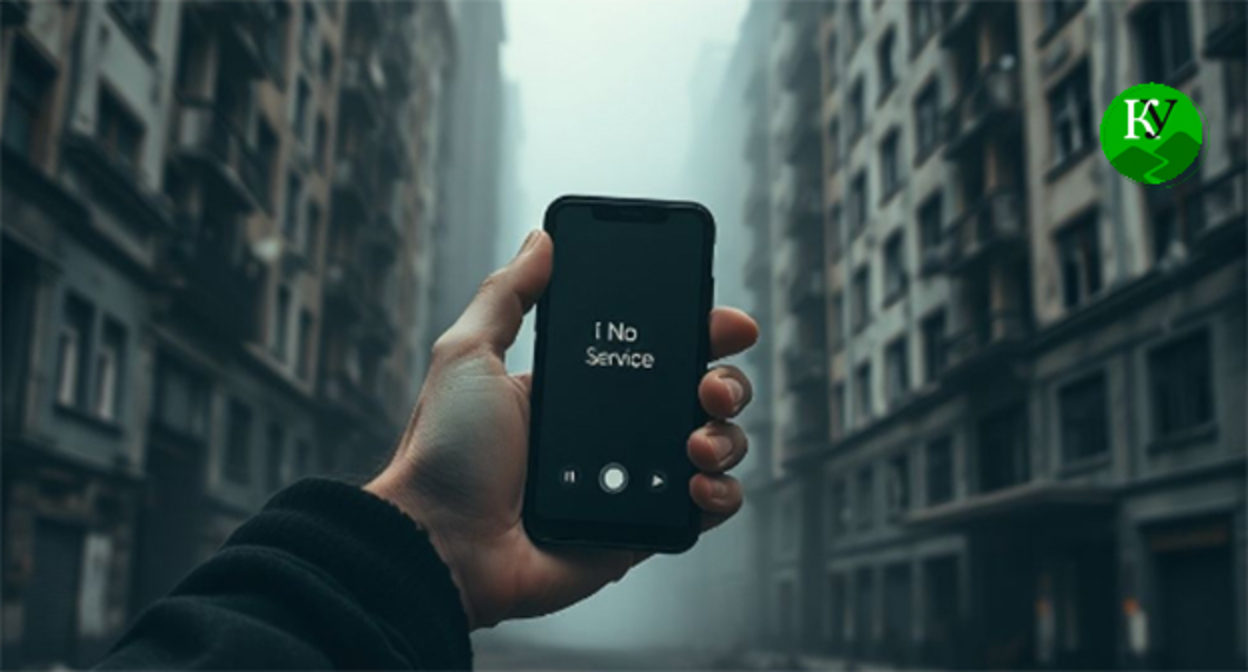 Рука с мобильным телефоном. Иллюстрация "Кавказского узла", созданная при помощи программы Copilot