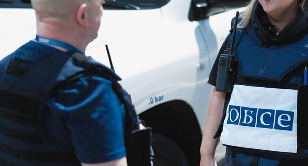Наблюдатели ОБСЕ. Фото: Тинатин Бежанишвили https://www.osce.org/