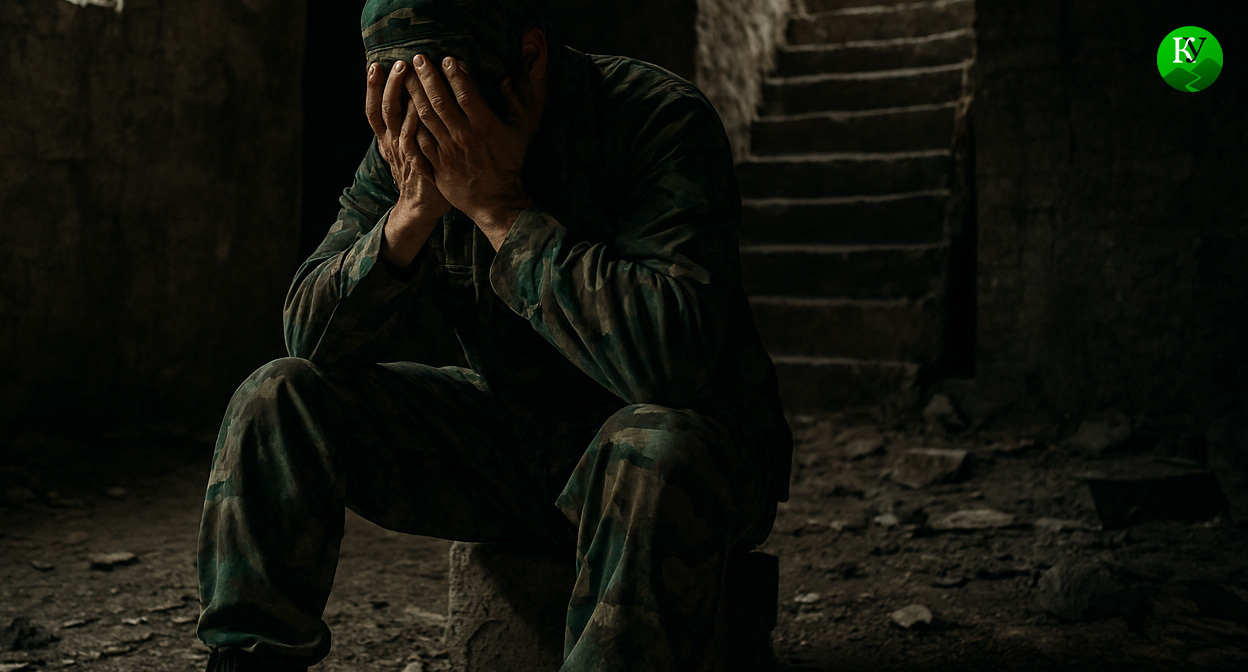 Военный на СВО. Иллюстрация создана "Кавказским узлом" с помощью ИИ в программе Copilot