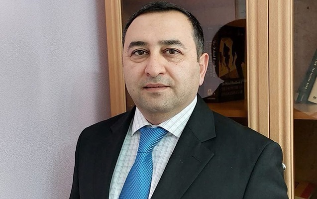 Руководитель Института гражданских прав Башир Сулейманлы. Фото Qafqazinfo.az