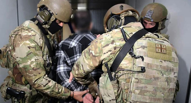 Georgian Security Service officers. Photo: https://stopterror.uz/ru/stay/news/27911/
