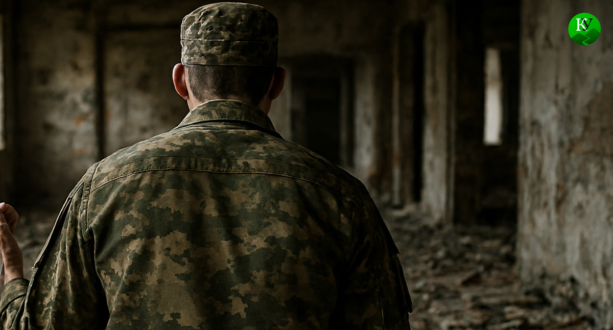 Военный на СВО. Иллюстрация создана "Кавказским узлом" с помощью ИИ в программе Copilot