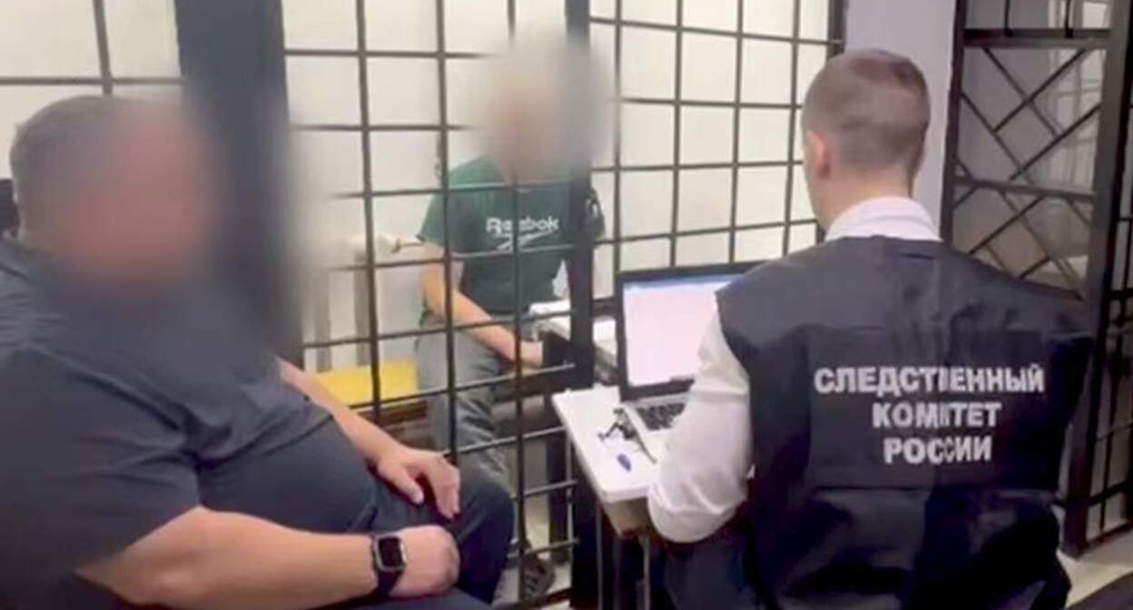 Задержанный житель Туапсе. 15 октября 2025 г. Фото: СУ СКР по Краснодарскому краю