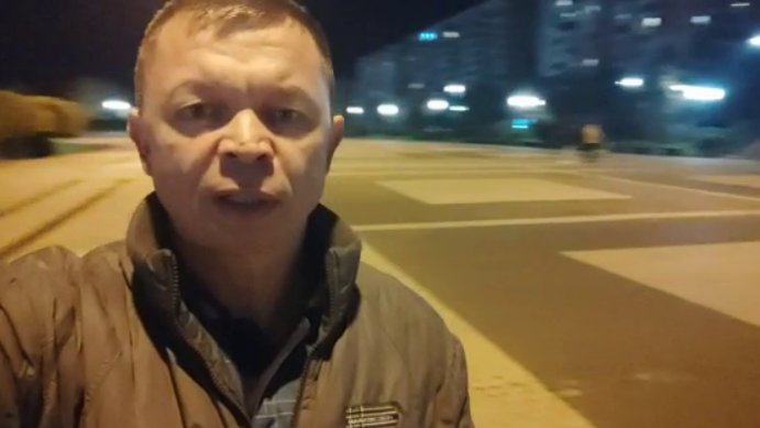 Виталий Черкасов. Стоп-кадр видео из его Telegram-канала от 25.10.25, https://t.me/AZBUKA_GOROZHANINA/2762