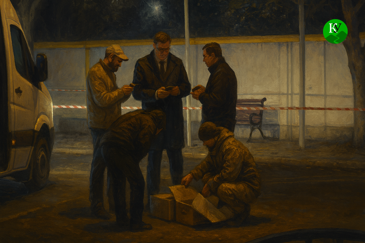 Взрыв в Ставрополе. Иллюстрация создана "Кавказским узлом" с помощью ИИ в программе Copilot.