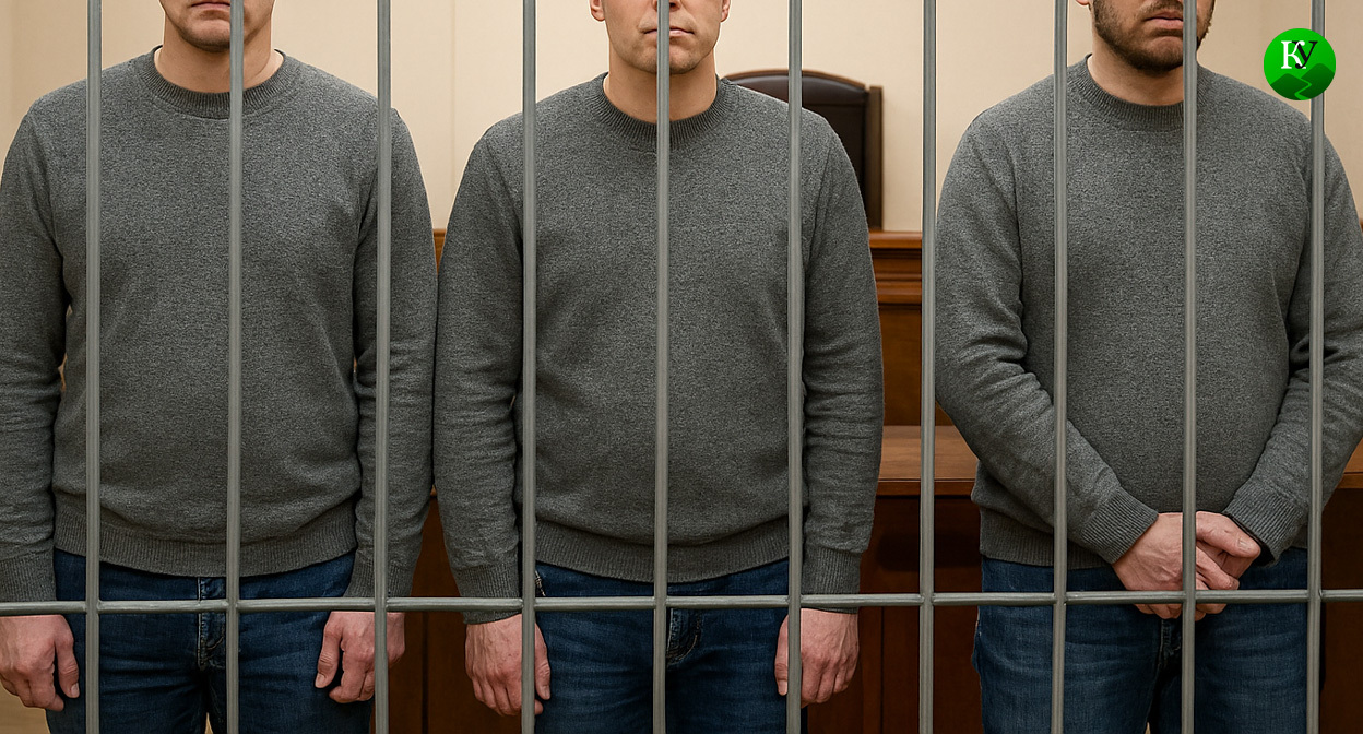 Осужденные. Иллюстрация создана «Кавказским узлом» с помощью ИИ в программе Copilot